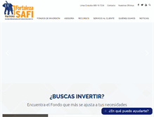 Tablet Screenshot of fortalezasafi.com